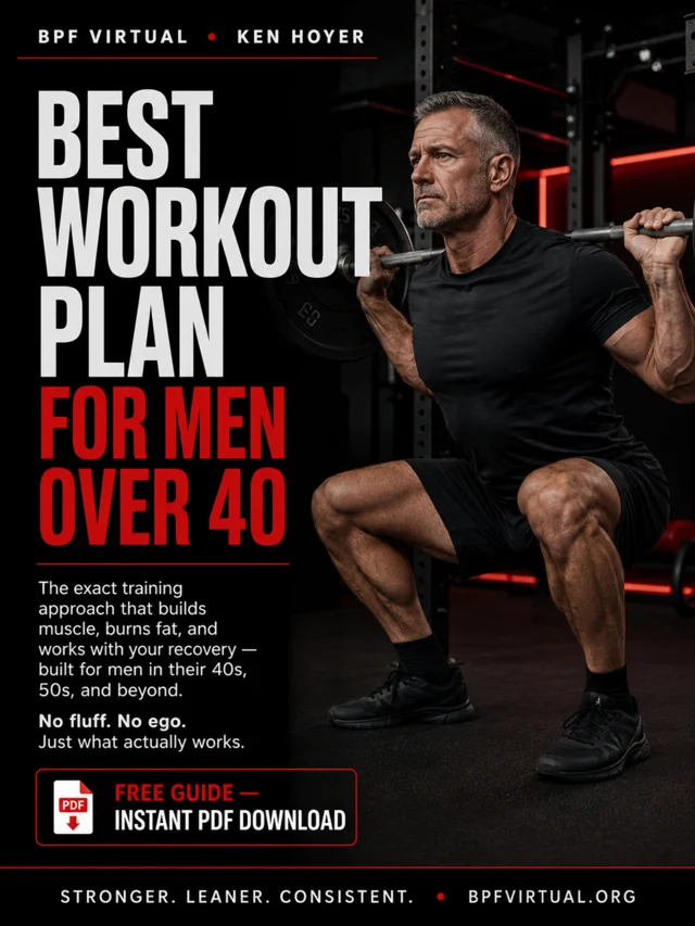 Best Workout Plan for Men Over 40 cover