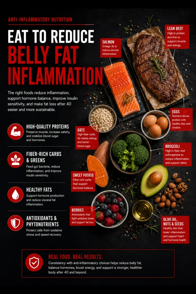 How to Lose Belly Fat After 40 cover