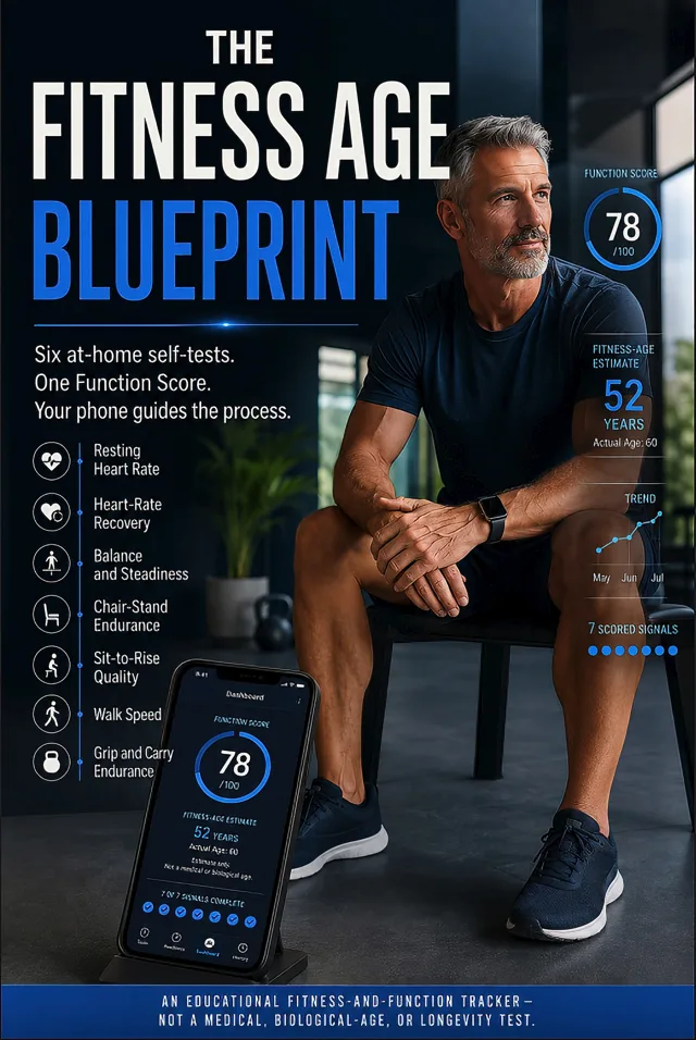 The Fitness Age Blueprint book cover