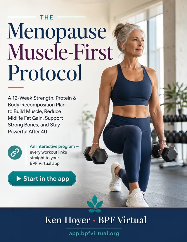 The Menopause Muscle-First Protocol book cover