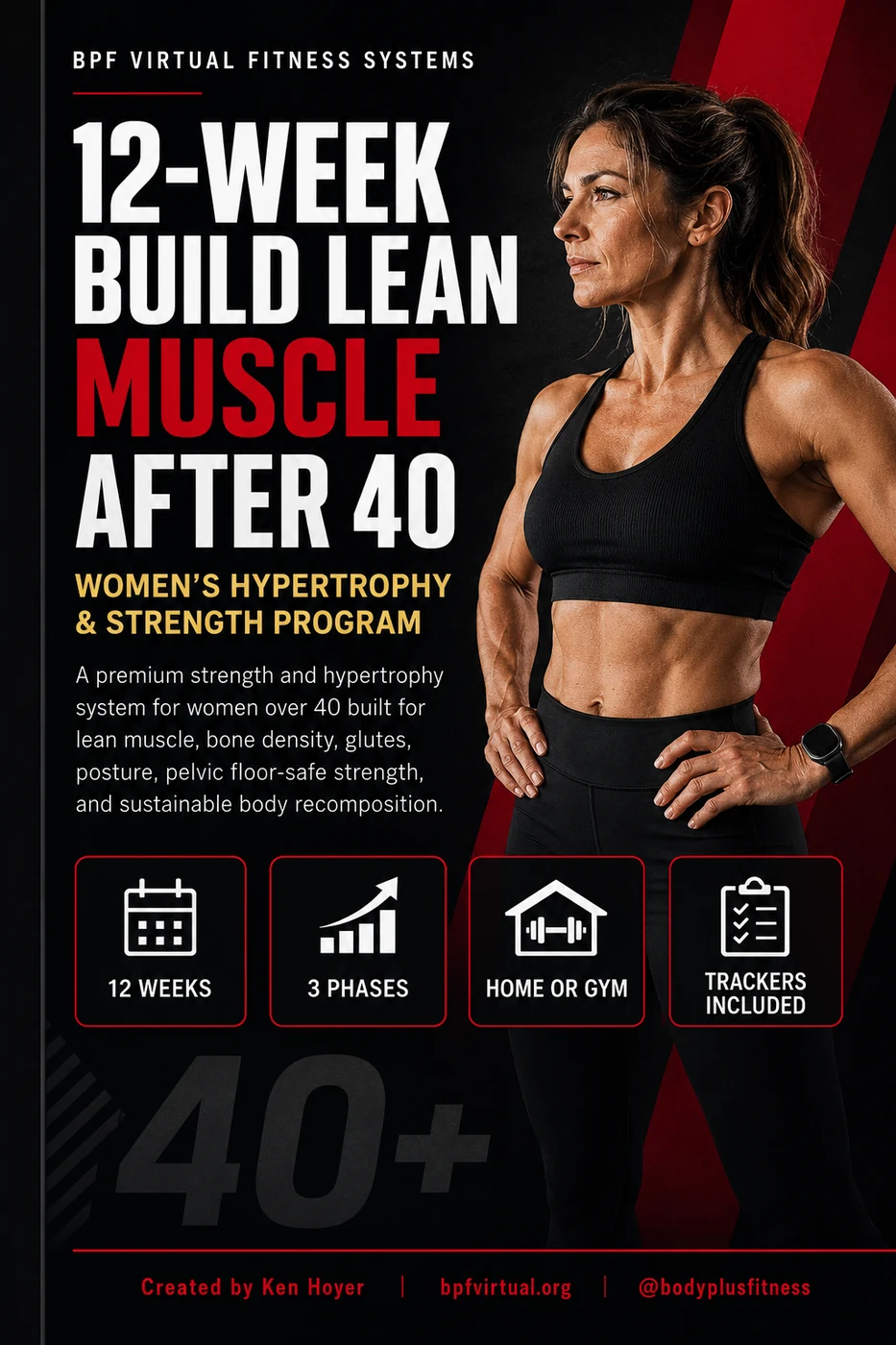 Build Lean Muscle Women 40+ cover