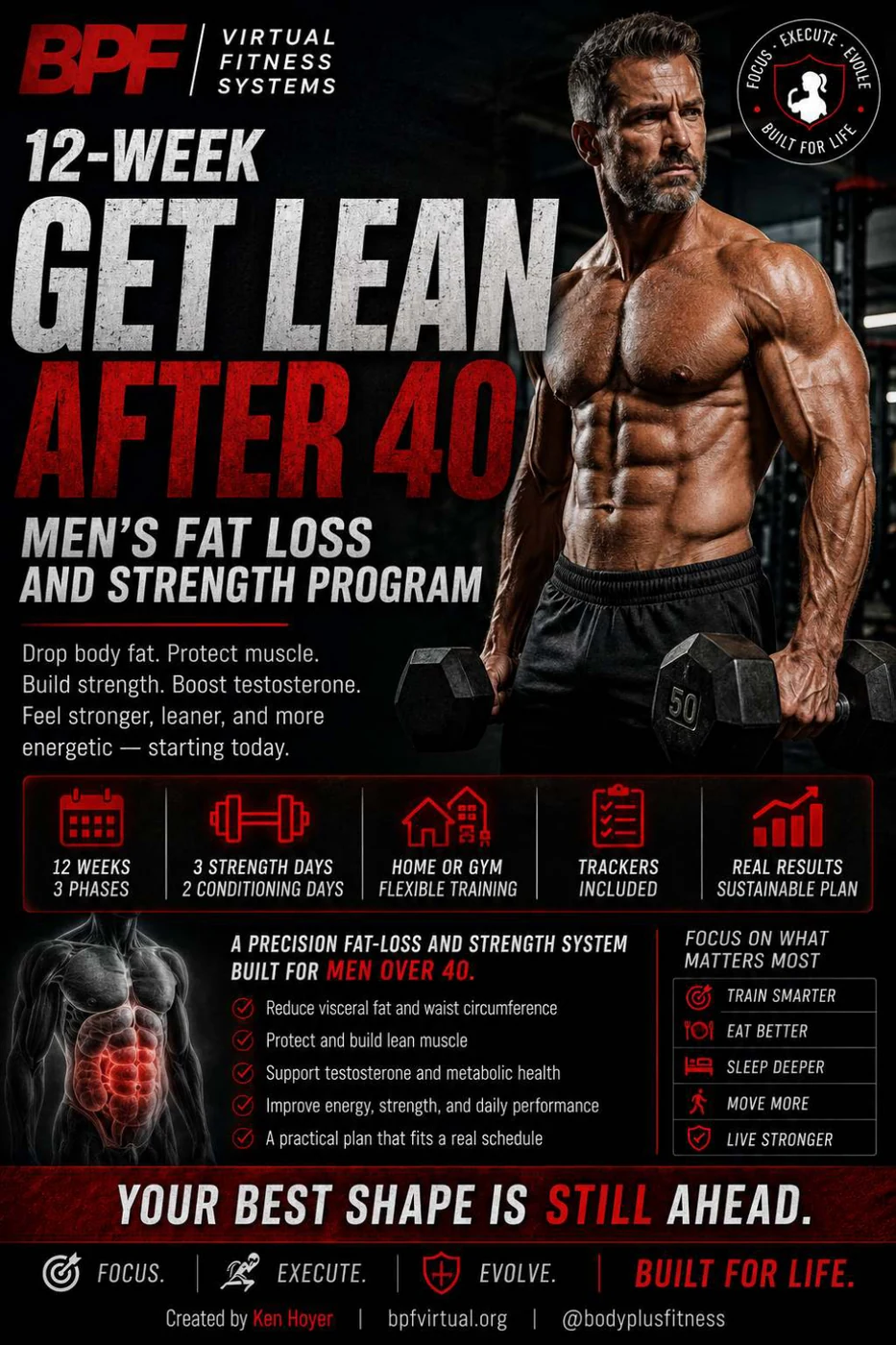 Get Lean After 40 Men cover