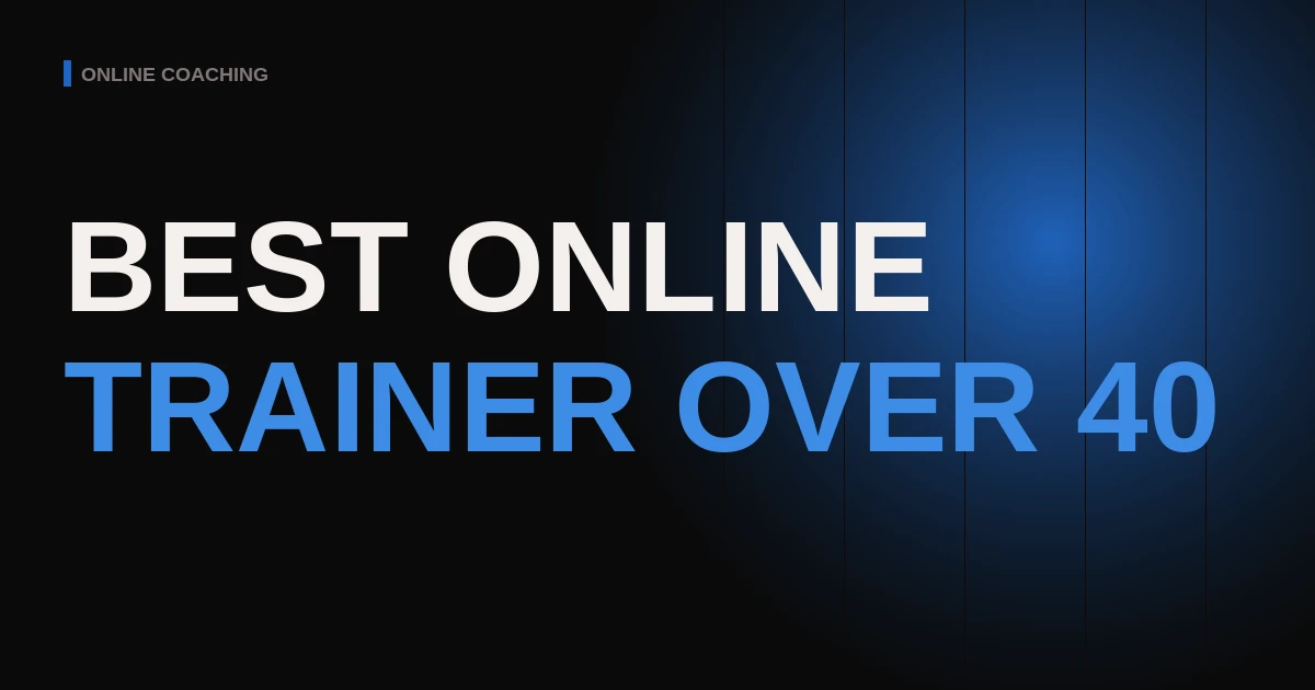 Best Online Personal Trainer for Over 40