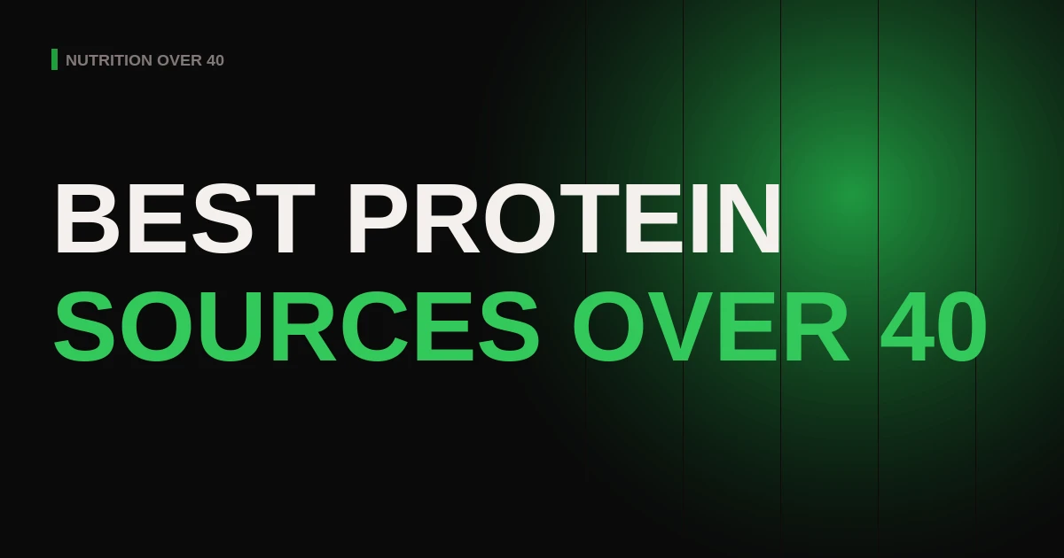 What to Eat to Build Muscle Over 40