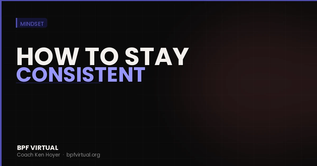 How to Stay Consistent with Working Out
